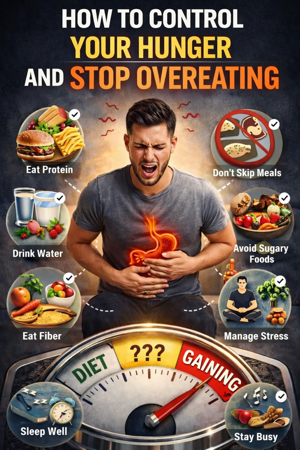 How to Lose Weight Without Feeling Hungry All the Time