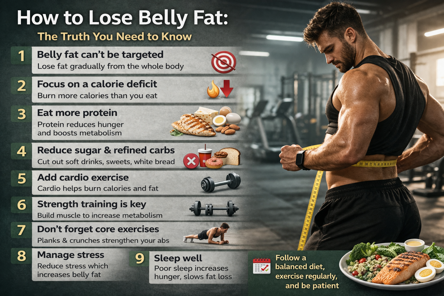 How to Lose Belly Fat: The Truth You Need to Know