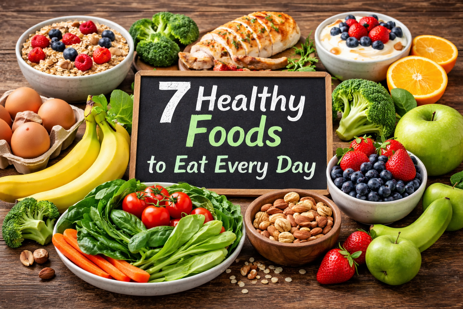 7 Healthy Foods You Should Eat Every Day