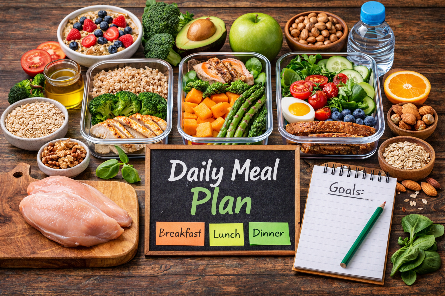 How to Build a Healthy Daily Meal Plan