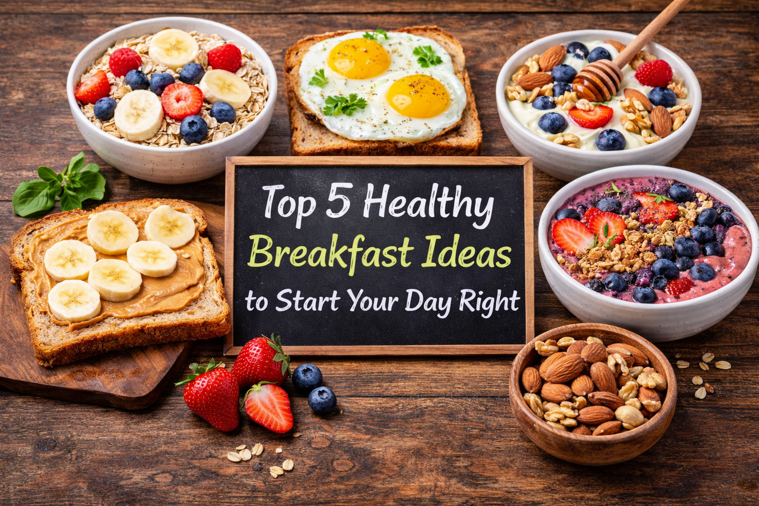 Top 5 Healthy Breakfast Ideas to Start Your Day Right