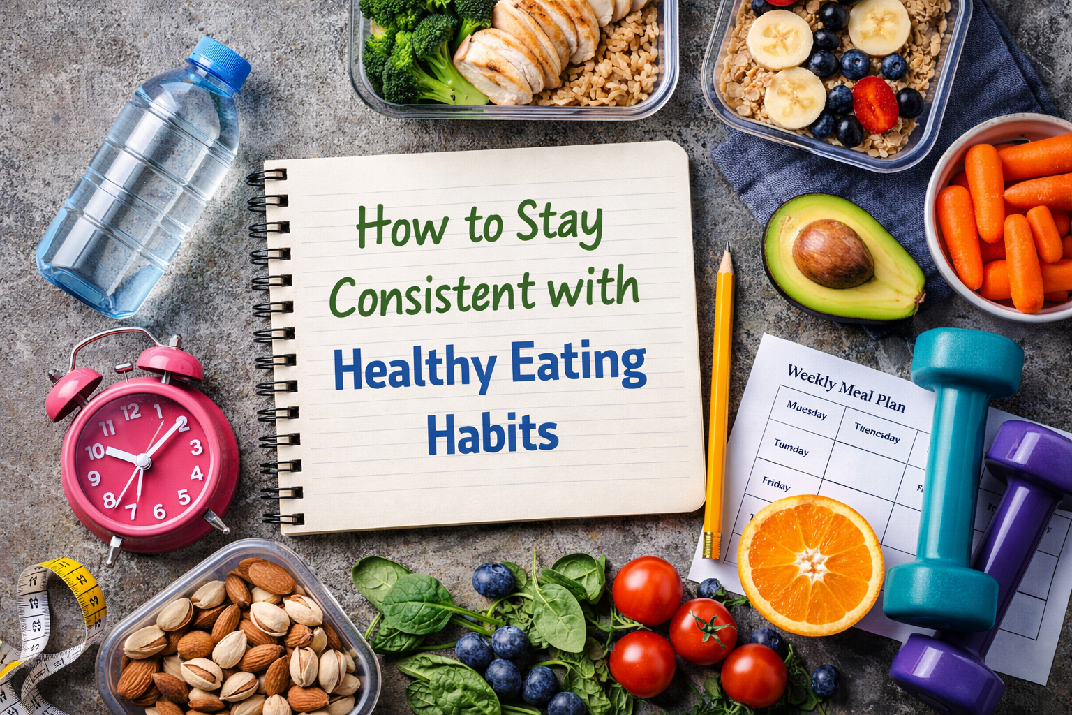 How to Stay Consistent with Healthy Eating Habits