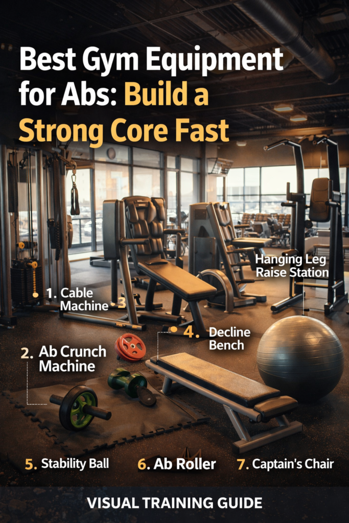 Best Gym Equipment for Abs: Build a Strong Core Fast