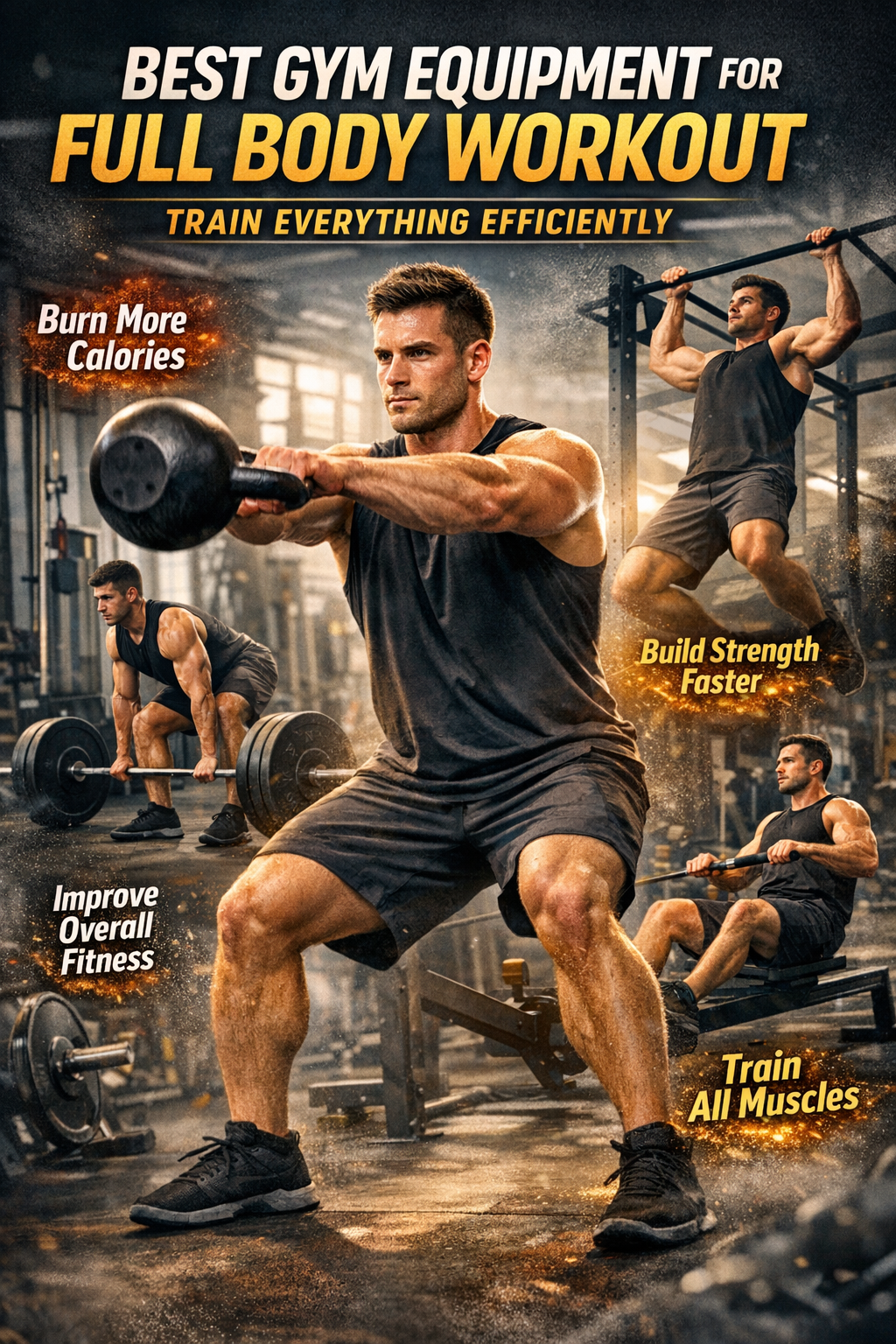Best Gym Equipment for Full Body Workout: Train Everything Efficiently