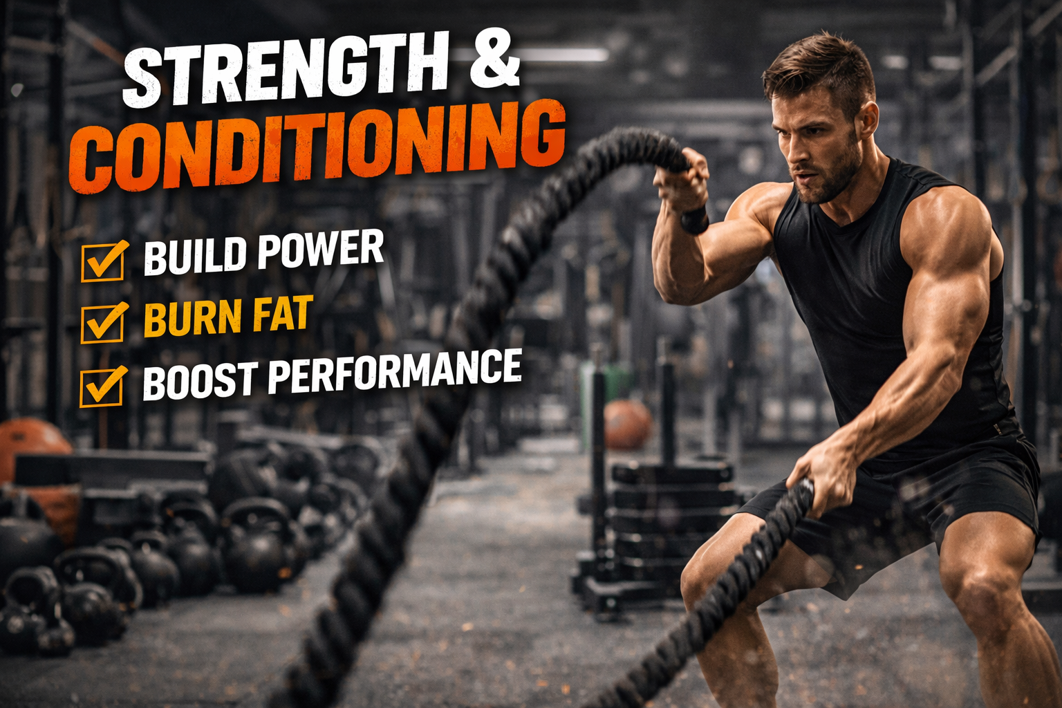 Best Gym Equipment for Strength and Conditioning: Improve Power and Performance