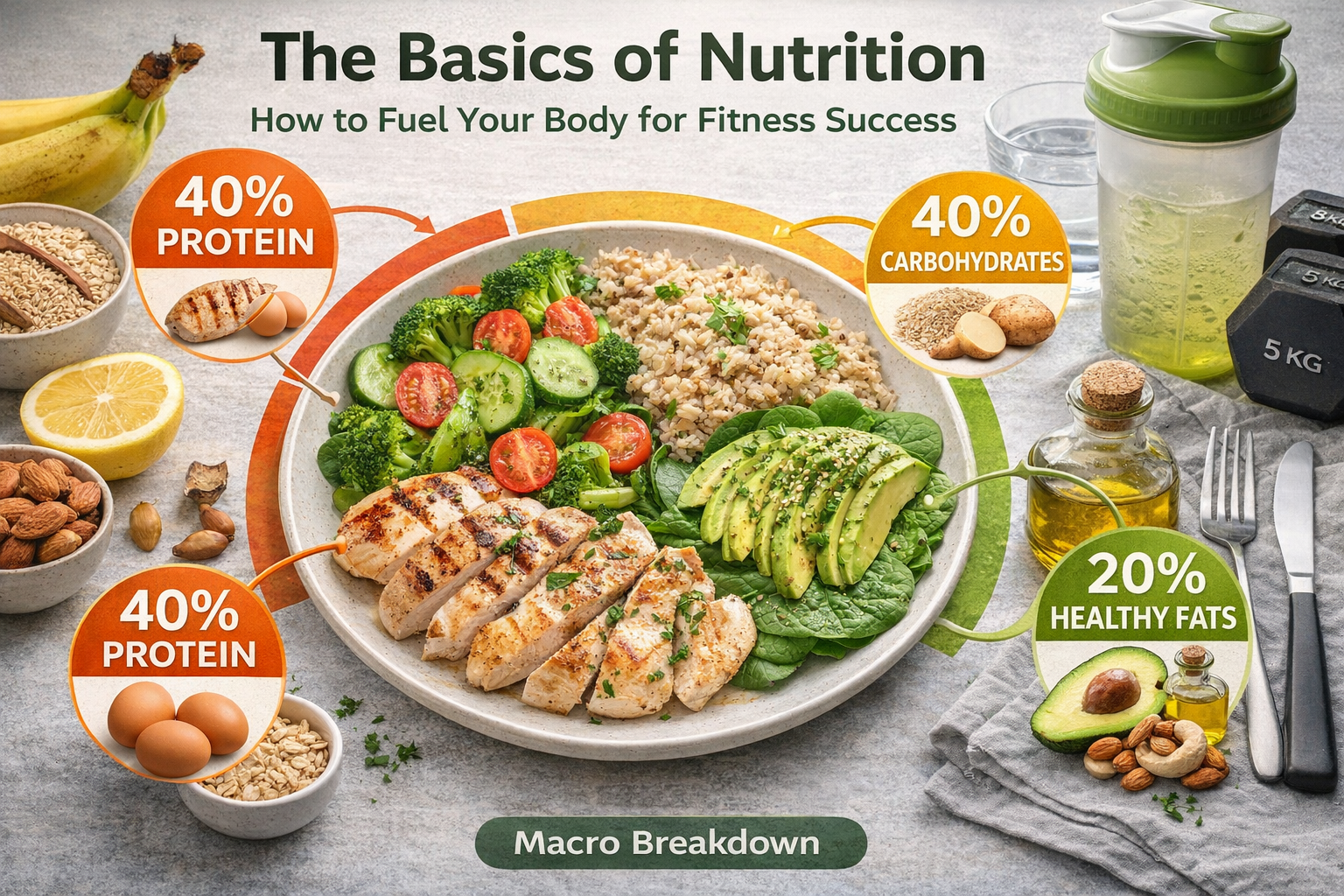 The Basics of Nutrition: How to Fuel Your Body for Fitness Success