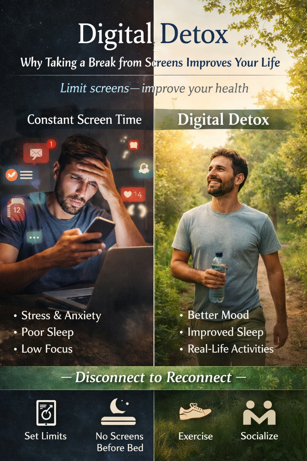Digital Detox: why taking a break from screens improves your life