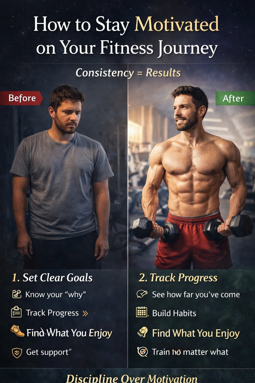 How to Stay Motivated on Your Fitness Journey