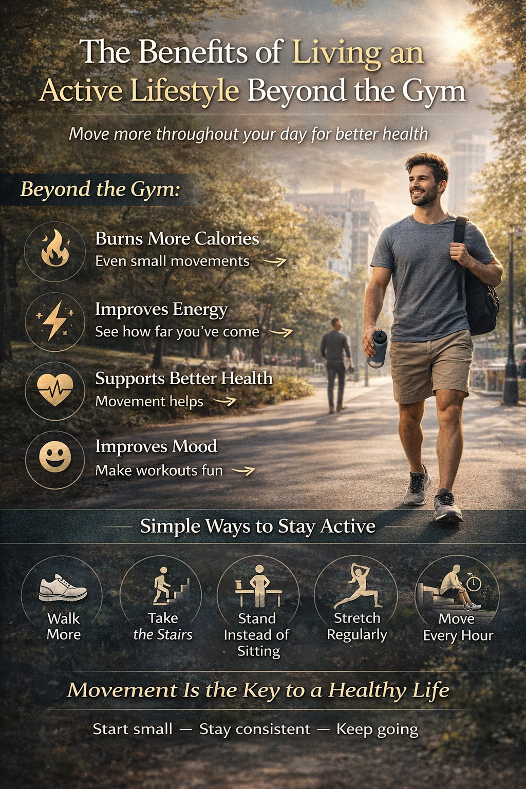 The Benefits of Living an Active Lifestyle Beyond the Gym