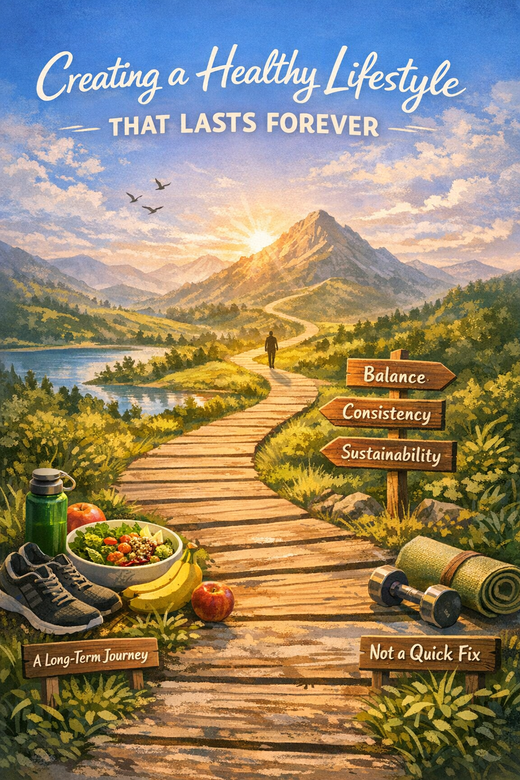 How to Create a Healthy Lifestyle That Lasts Forever