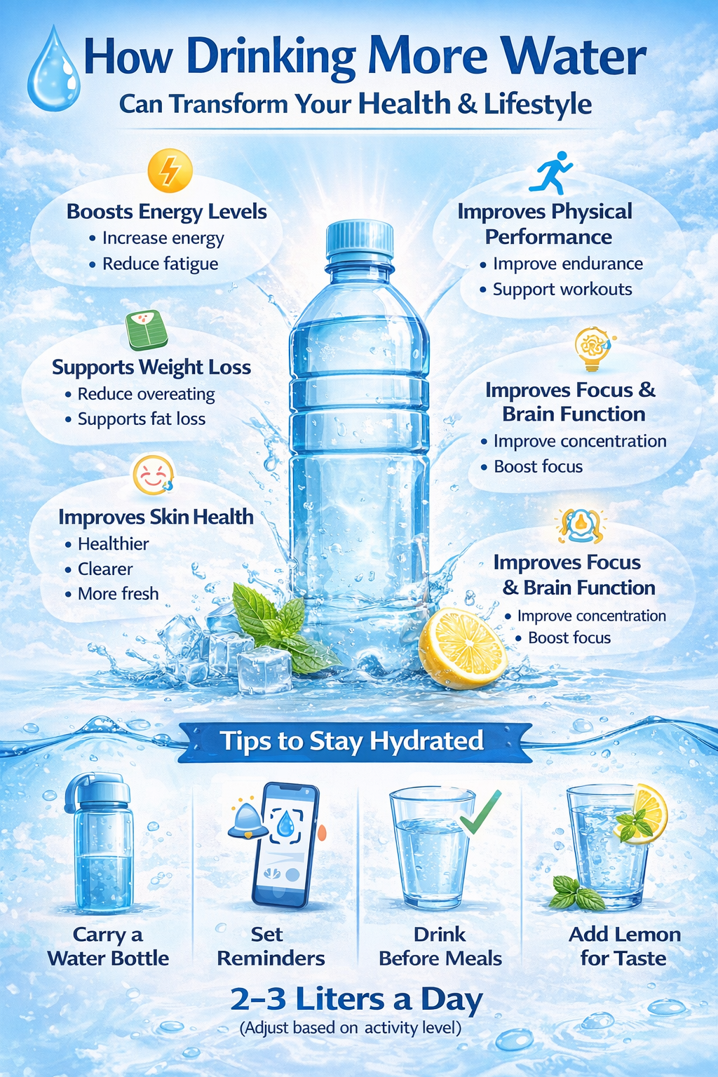 Why Drinking More Water Can Transform Your Health and Lifestyle