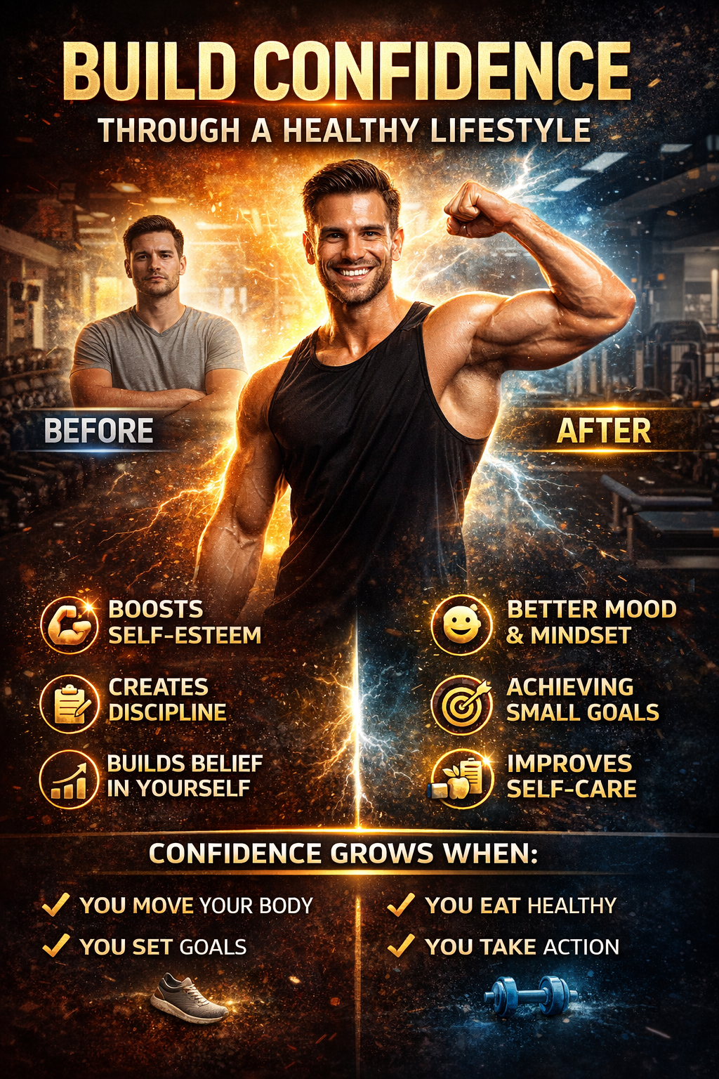 How to Build Confidence Through a Healthy Lifestyle
