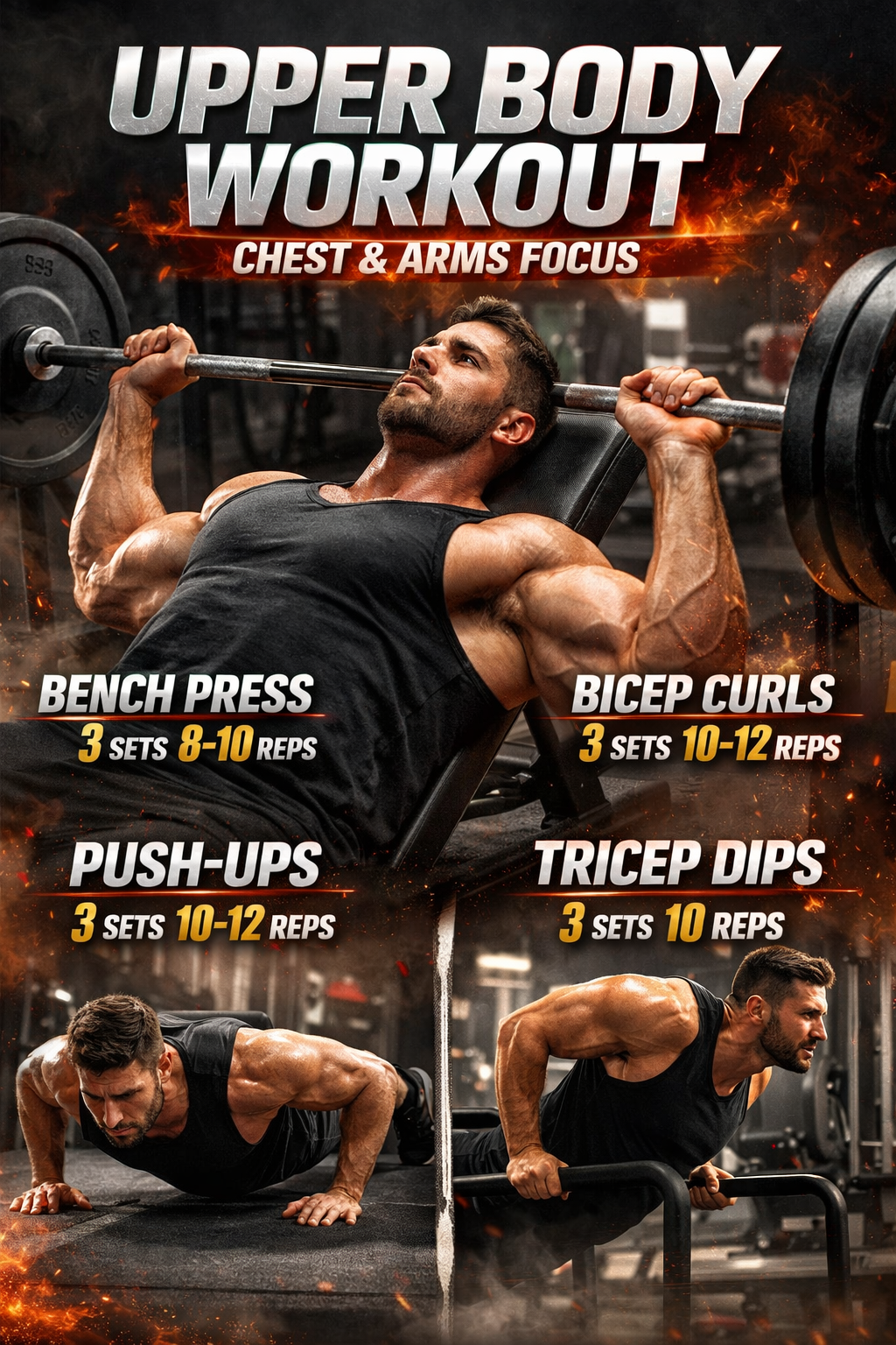 Upper Body Workout: Build Strength and Muscle Effectively