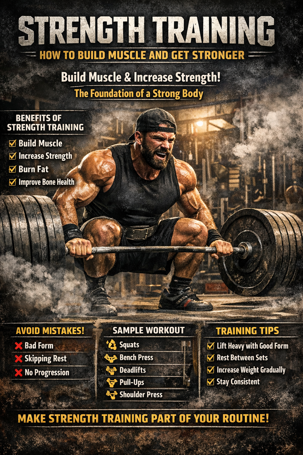 Strength Training: How to Build Muscle and Get Stronger