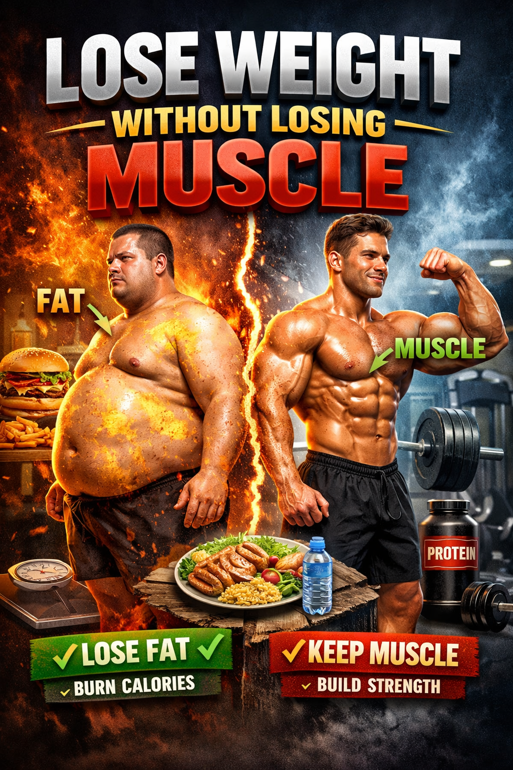 How to Lose Weight Fast Without Losing Muscle