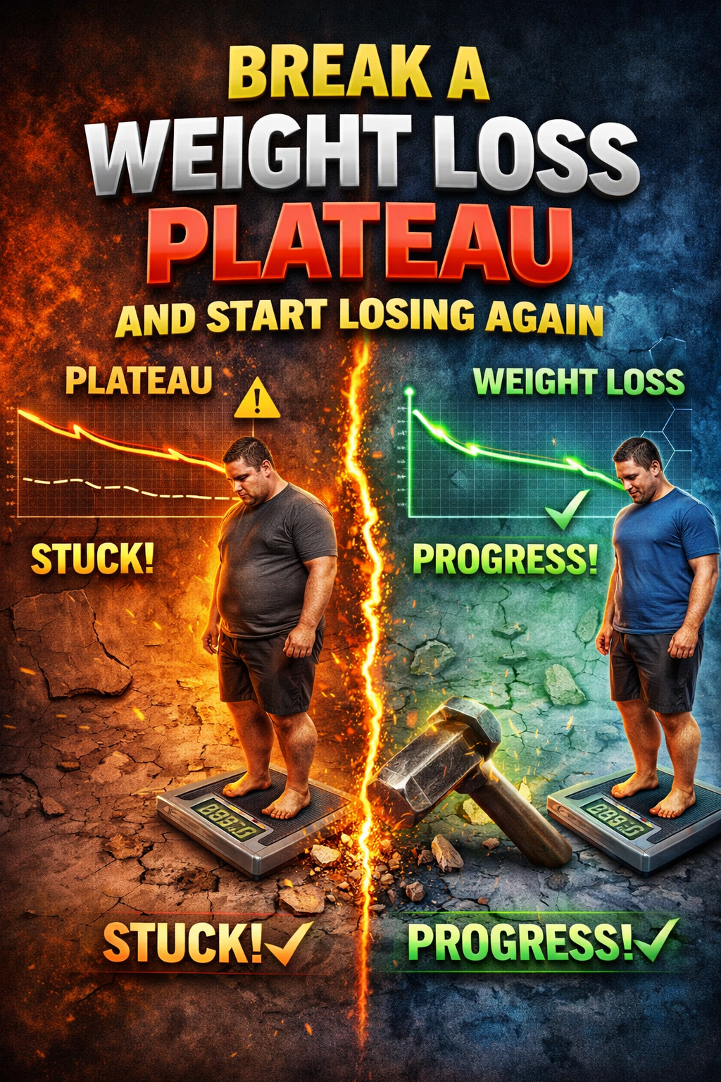 How to Break a Weight Loss Plateau and Start Losing Again