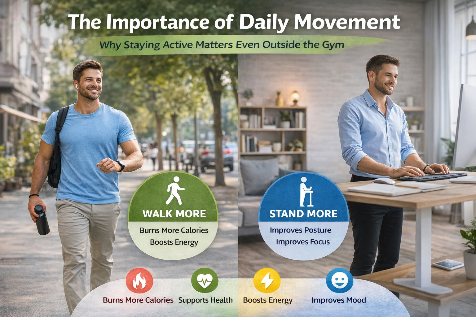 The Importance of Daily Movement: Why Staying Active Matters Even Outside the Gym