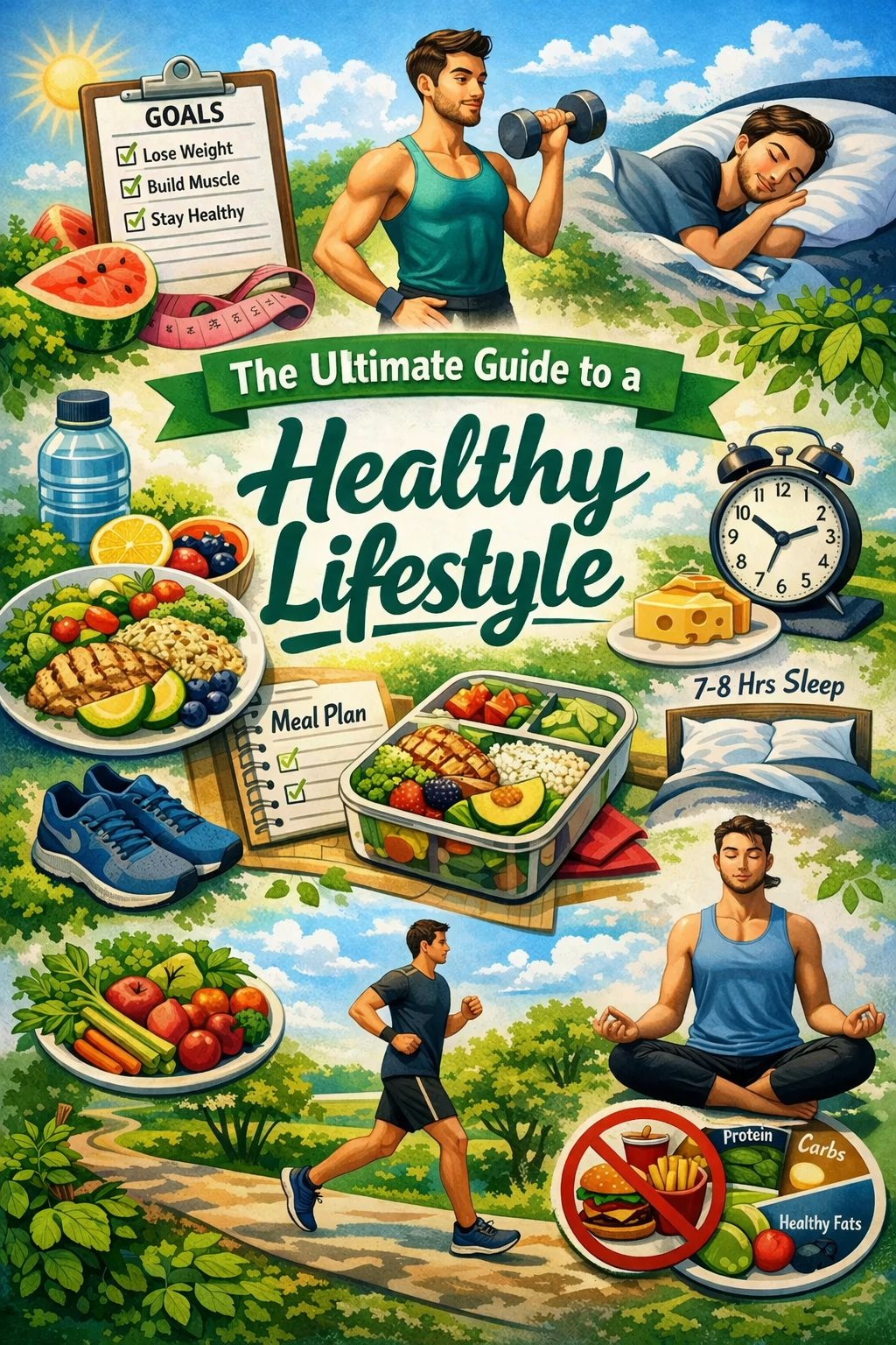 The Ultimate Guide to Building a Healthy Lifestyle Through Nutrition