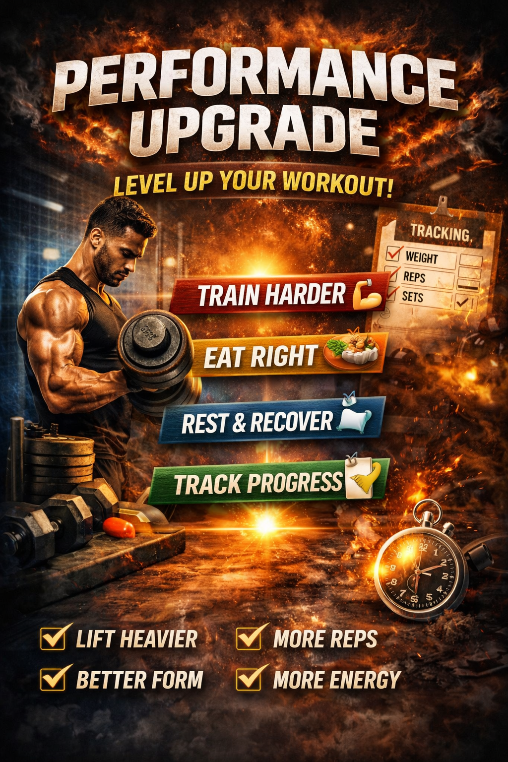Performance Upgrade: level up your workout