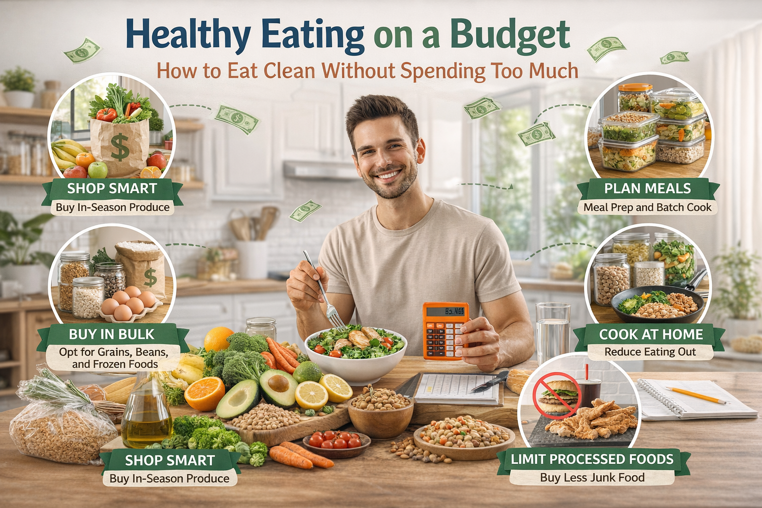 Healthy Eating on a Budget: How to Eat Clean Without Spending Too Much