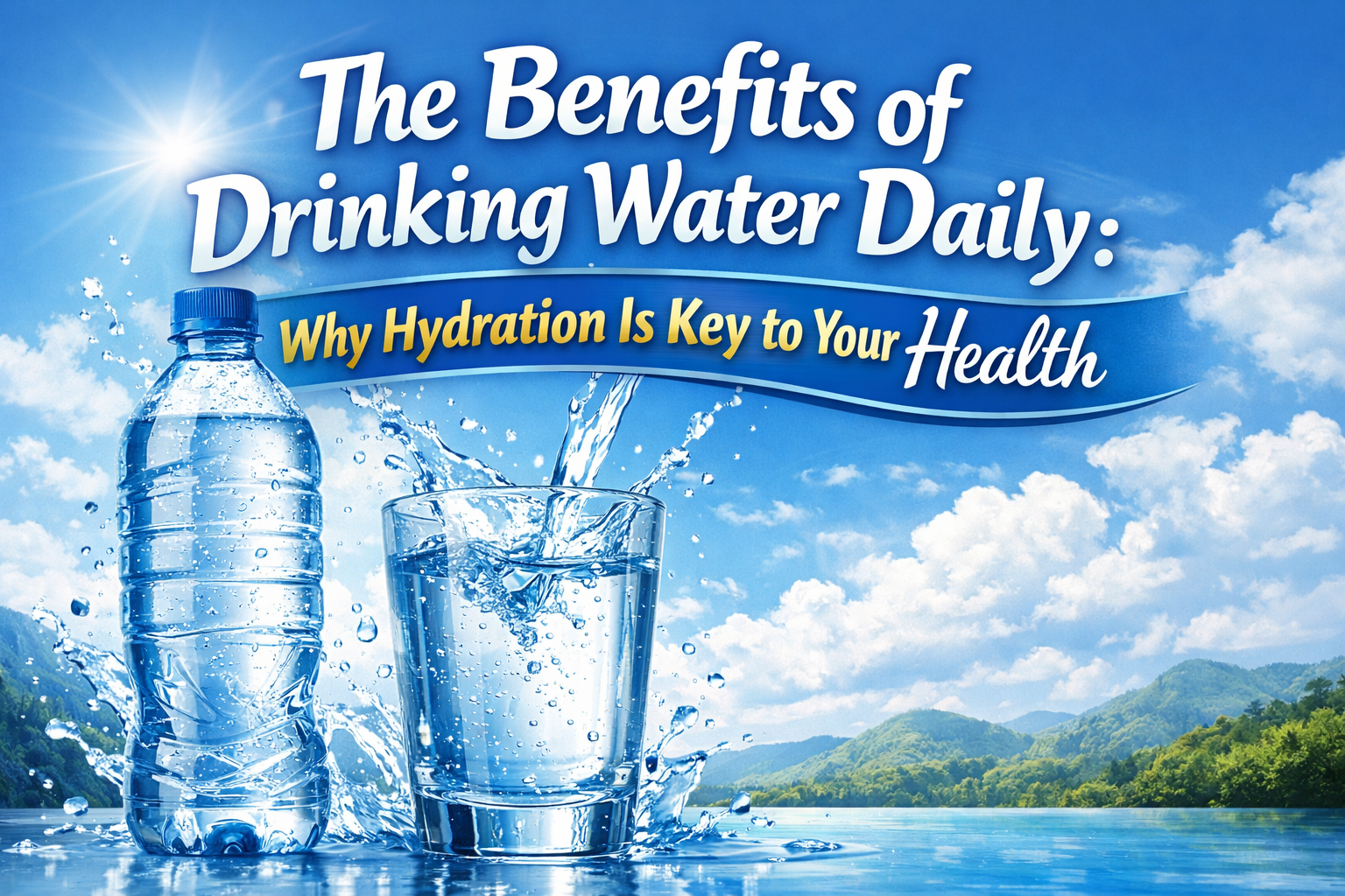 The Benefits of Drinking Water Daily: Why Hydration Is Key to Your Health