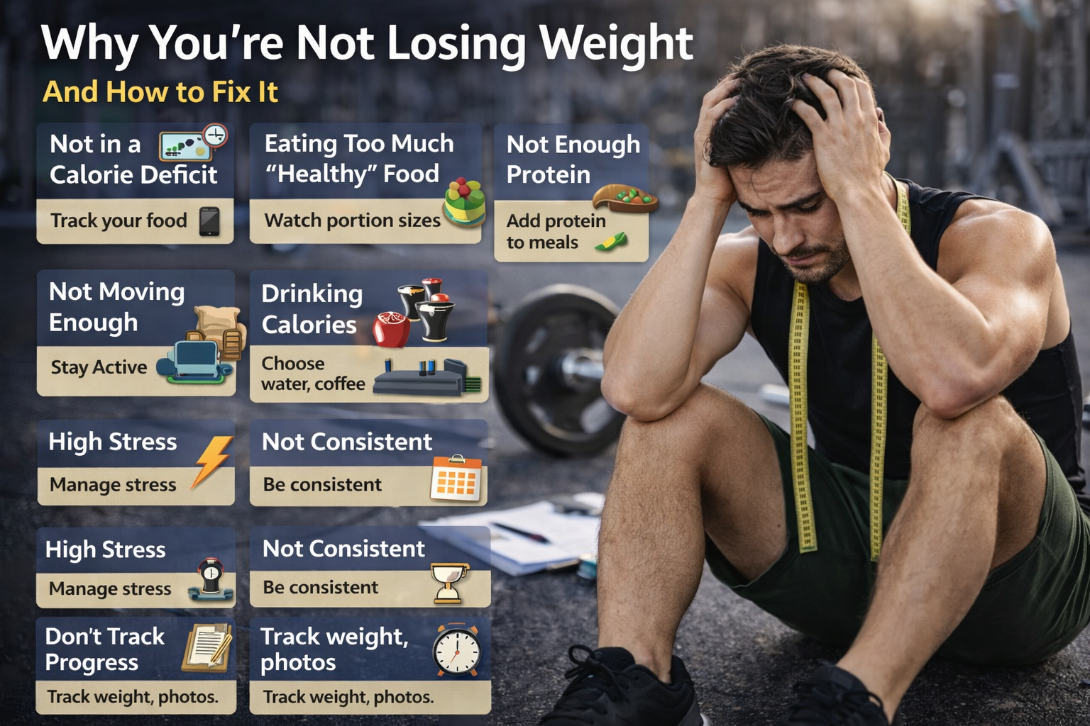 Why You’re Not Losing Weight (And How to Fix It)